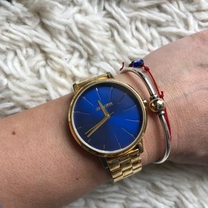 Nixon gold Kensington watch